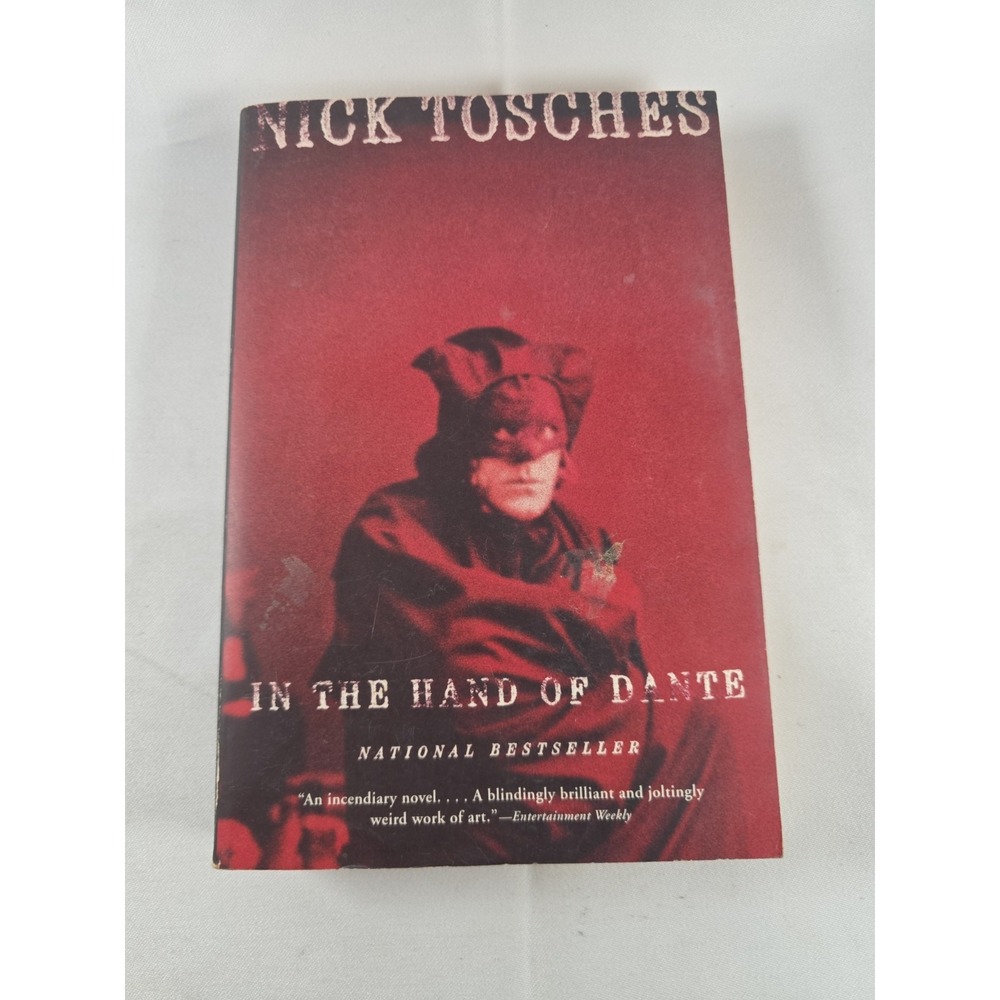 In the Hand of Dante by Nick Tosches Paperback Novel 2003 9780316735643